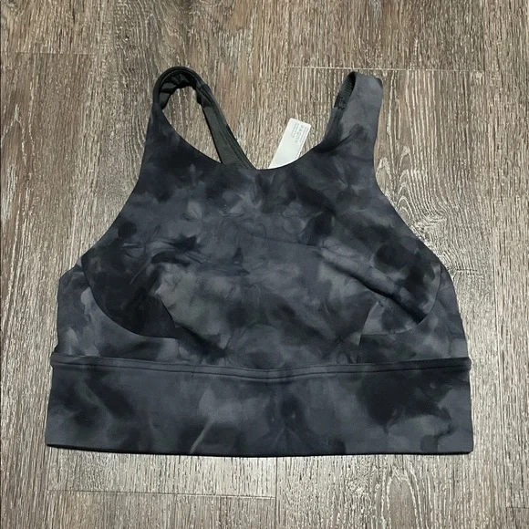 EUC Lululemon Diamond Dye Pitch Grey Graphite Grey Set. Size Top 8/Bottom 6 - Picture 3 of 11